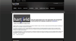 Desktop Screenshot of hartfieldltd.com